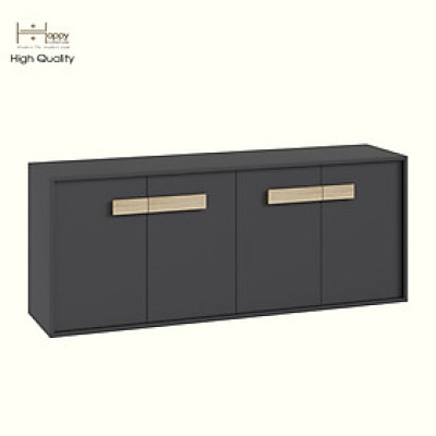 HAPPY FURNITURE , Tủ lưu trữ 4 cửa mở - SPACE, TCM_239 , 160cm x 40cm x 64cm DxRxC