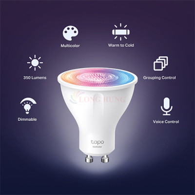 Đèn Spotlight Wi-Fi TP-Link Tapo Smart Wifi Muticolor L630 - Hàng chính hãng