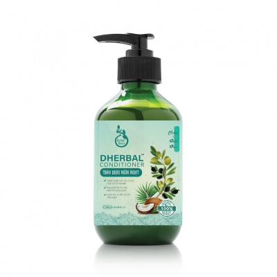 Dầu gội chắc khỏe suông mượt tóc OLIU & DẦU DỪA DHERBAL DAMODE chai 300ml