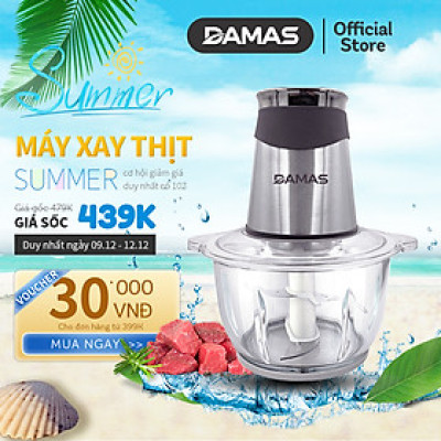 Máy Xay Thịt 2 Lưỡi Dao Kép DAMAS KF-260 (2 Lít - 300W) - Hàng Chính Hãng