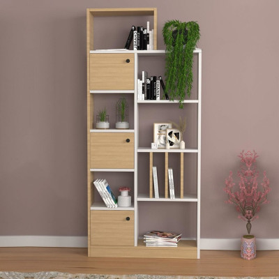 Kệ đựng sách từ gỗ công nghiệp MDF SMLIFE Burchell