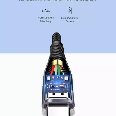 Ugreen UG50873ED017TK 1M màu Xám Cáp sạc truyền dữ liệu USB 2.0 sang MICRO USB đầu mạ thiếc - HÀNG CHÍNH HÃNG