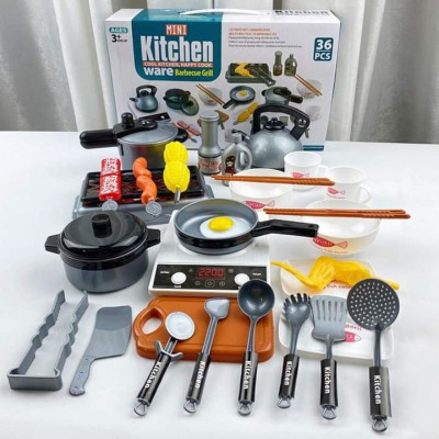 Bộ đồ chơi mô hình nấu ăn 36 món cho bé 
