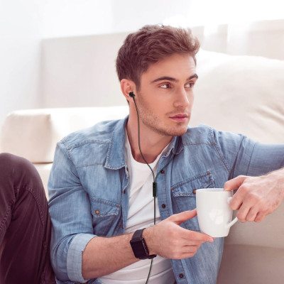 Tai Nghe Nhét Tai Hoco M42 Ice Rhyme - Chính Hãng