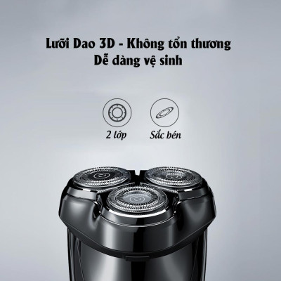 Máy Cạo Râu Enchen BlackStone 3 chống nước - Pin sạc siêu bền