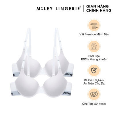 Combo 2 Áo Ngực Chất Vải Từ Thiên Nhiên Bamboo Miley Lingerie - BRB02001