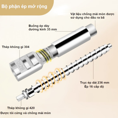 Máy ép dầu ăn thực vật chuyên dụng, dùng trong gia đình. Thương hiệu Mỹ cao cấp Septree - T2S - HÀNG CHÍNH HÃNG