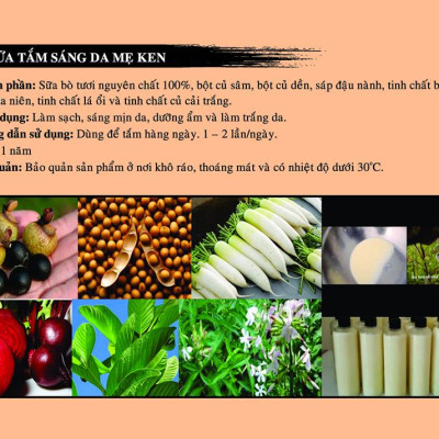 SỮA TẮM SÁNG DA MẸ KEN - 250 ML
