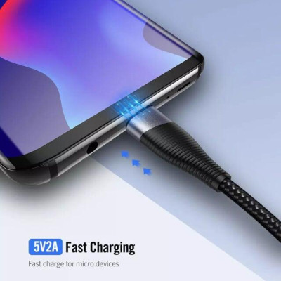 Ugreen UG50873ED017TK 1M màu Xám Cáp sạc truyền dữ liệu USB 2.0 sang MICRO USB đầu mạ thiếc - HÀNG CHÍNH HÃNG