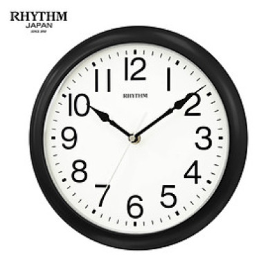 Đồng hồ Rhythm CMG621NR02- Kt 26.2 x 4.0cm, 320g, Vỏ nhựa. Dùng Pin.