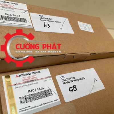 Nẹp mạ cản trước dưới Mitsubishi Xpander 2022