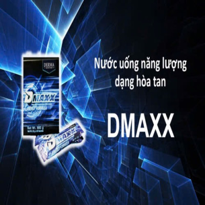 DMAXX thức uống bổ sung vitamin năng lượng có đường DAMODE 42 gói màu xanh mỗi gói 22gr