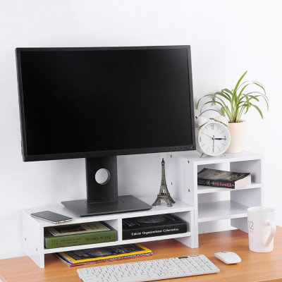 Kệ sách gỗ để bàn kệ sách mini SMLIFE Andrea