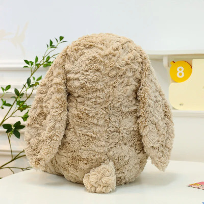 Thú nhồi bông thỏ mặt quạo - Size 25cm đến 65cm - Quà tặng gấu bông thỏ giận dữ đáng yêu - Gối ôm mềm mịn cho bé