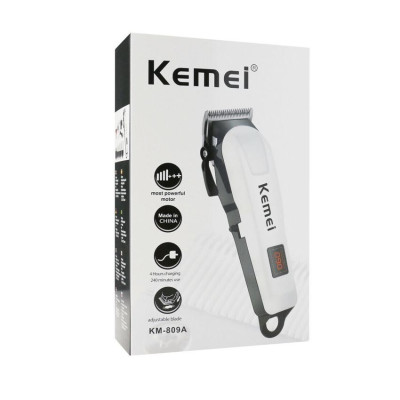 Tông Đơ Cắt Tóc Không Dây Kemei KM-809A