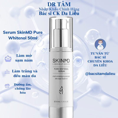 SERUM SKINMD LABORATORIES PURE WHITENOL 50ML - PHỤC HỒI DA BỊ NÁM - HÀN QUỐC