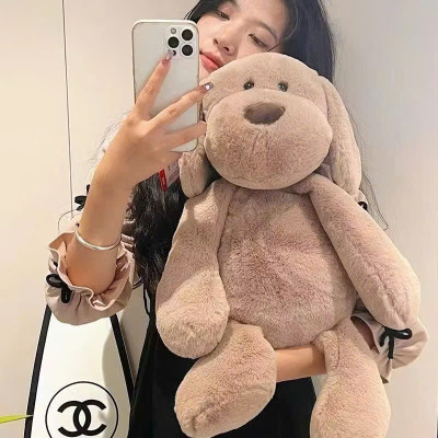 Cún Bông Nâu Tai Dài, Mềm Mại Và Dễ Thương - HÀNG CHÍNH HÃNG MINIIN