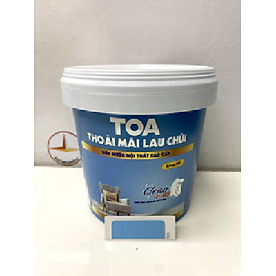 Sơn phào chỉ cho trần nhà Toa thoải mái lau chùi màu B- 7376 _1L