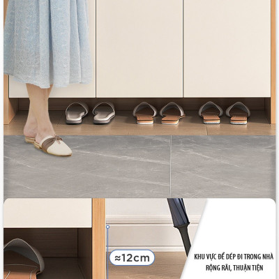 Tủ Giày Gỗ Đa Năng SIB Decor Đặt Tại Lối Vào Phòng Khách KG60/KG62