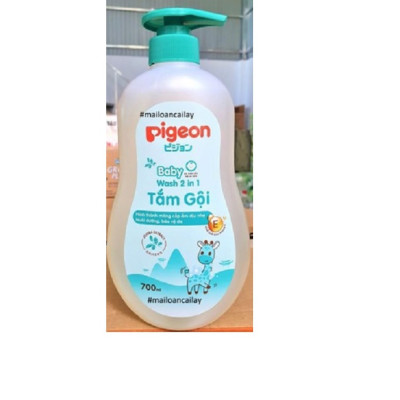 Tắm Gội Pigeon Dịu Nhẹ  Hương Jojoba 700Ml (Mẫu Mới)