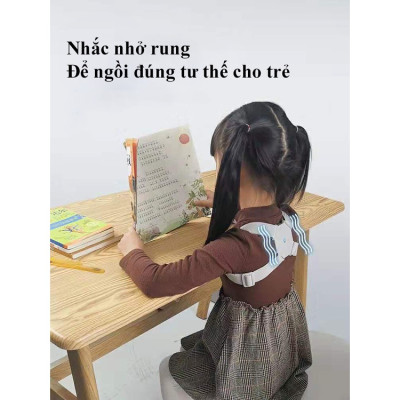 Đai Chống Gù Lưng Thông Minh Cảm Biến Rung Khi Ngồi Sai Tư Thế