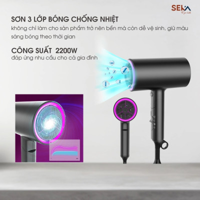 Máy Sấy Tóc SEKA SK2008 - Hàng Chính Hãng