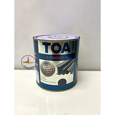Sơn sắt mạ kẽm TOA không cần lót màu Xingfa xám 800gram - XF911