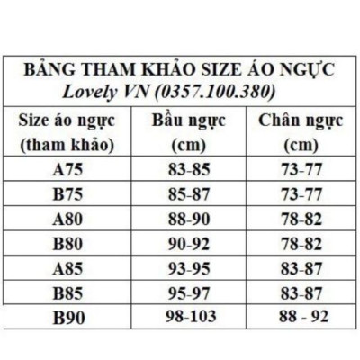 Áo ngực Lovely mút vừa hàng Nhật (Size B75-B85)