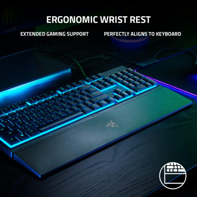 Razer Ornata V3 X Bàn phím RGB màng cấu hình thấp Hàng nhập khẩu
