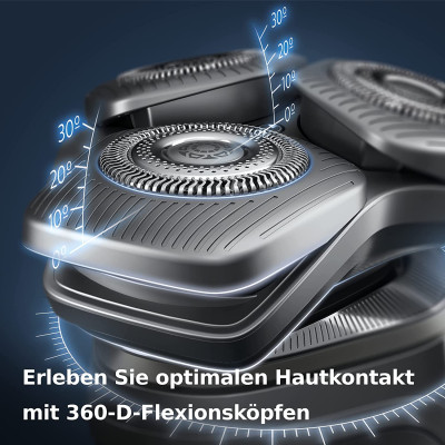 Máy cạo râu khô và ướt Philips Shaver Series 9000 S9982/55 Hàng chính Hãng