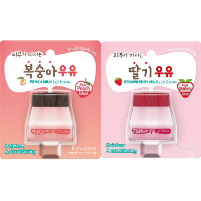 Son dưỡng môi căng mọng dưỡng ẩm Kwailnara Milk Lip Balm Hàn Quốc 10ml