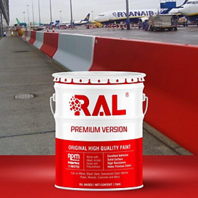 Sơn bó vỉa phản quang Acrylic RAL RASIDE REFLECTIVE - 5KG