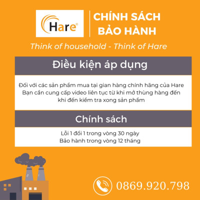Nồi lẩu điện đa năng HR-MF5006 (5L) -hàng chính hãng thương hiệu Hare- bảo hành 12 tháng