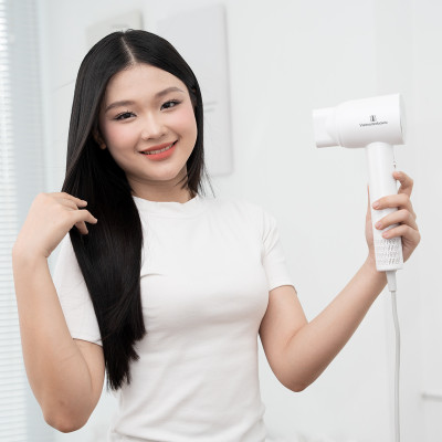 Máy Sấy tóc Tốc Độ Cao Vietnamrobovac - Công Suất 1500W - Chăm sóc tóc suôn mượt - Hàng chính hãng