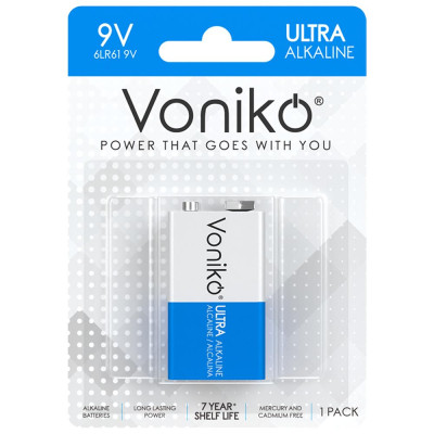 Pin Kiềm 9V - Voniko