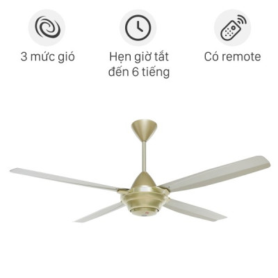 Quạt trần KDK M56XR Hàng chính hãng