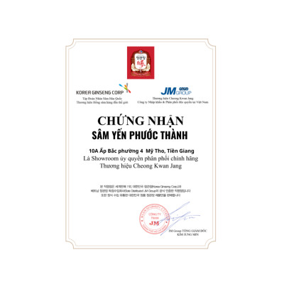 Nước Uống Tăng Lực Hồng Sâm  KGC Jung Kwan JangWon (15 gói)-SYPT