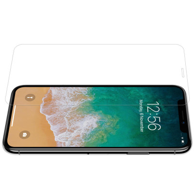 Miếng Dán Cường Lực iPhone Xs MAX Độ Cứng 9H Nillkin - Hàng Chính Hãng