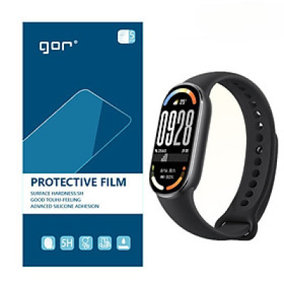 Miếng dán Film TPU HD cho đồng hồ Xiaomi Mi band 3/4/5/6/7/8/9/10, GOR, bộ gồm 5 miếng_ Hàng Chính Hãng