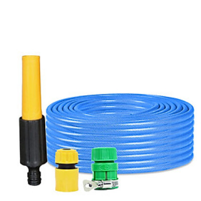 Bộ dây vòi xịt nước rửa xe,tưới cây,loại 20m 206701 đầu đồng,cút,nối PE