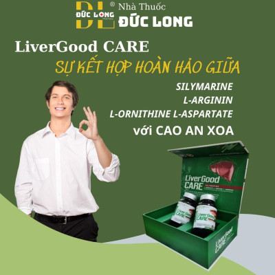 LiverGood - Thanh nhiệt tiêu độc - Quy cách 2 lọ x 30 Viên
