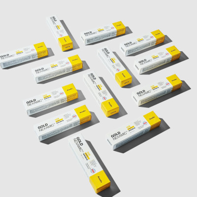 Kem dưỡng sáng, mờ thâm nám đa tầng Goldnexamic 10X Anodin Hàn Quốc 35ml