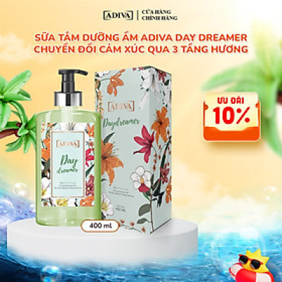 Sữa Tắm Dưỡng Ẩm  Hương Nước Hoa ADIVA Day Dreamer 400ml