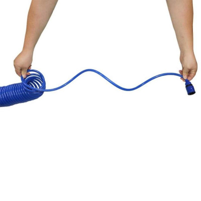 Bộ vòi xịt nước tưới cây đa năng 7 chế độ kèm dây tưới dạng lò xo co dãn 206791 