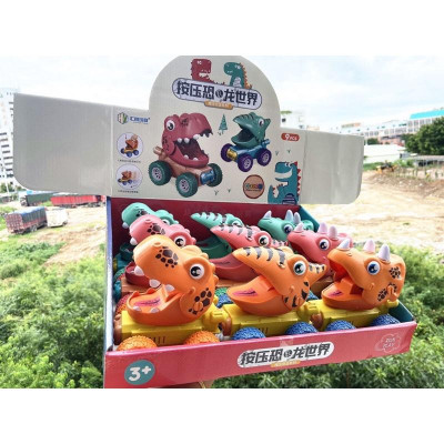 Xe ô tô địa hình khủng long Dinosaur quán tính chạy đà cho bé nhiều màu sắc,chạy rất xa, bền bỉ - Mẫu ngẫu nhiên