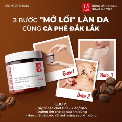 Combo Tẩy Tế Bào Chết Da Mặt 120g và Body 200g