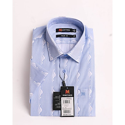 Áo sơ mi nam tay ngắn Form tailor fit