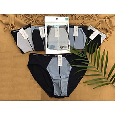 QUẦN LÓT NAM COTTON TÚI ZIP BẠC