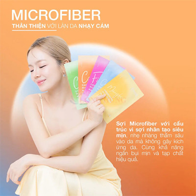 Mặt nạ sinh học Emmié By Happyskin Microfiber Mask (1 miếng) - Hàng chính hãng