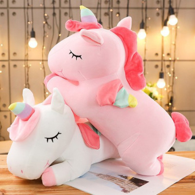 Gối ôm cho bé hình ngựa kỳ lân một sừng cao cấp